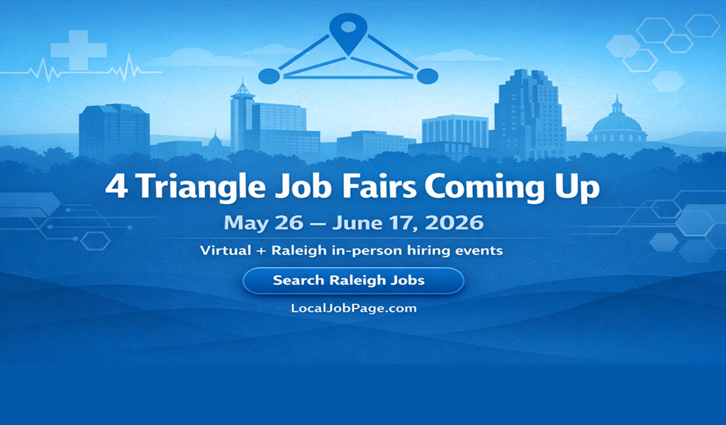 Looking for Work in Raleigh? 4 Job Fairs This June